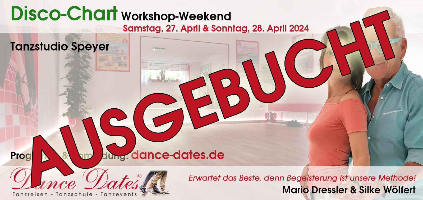 Disco-Chart Workshop-Weekend in Speyer