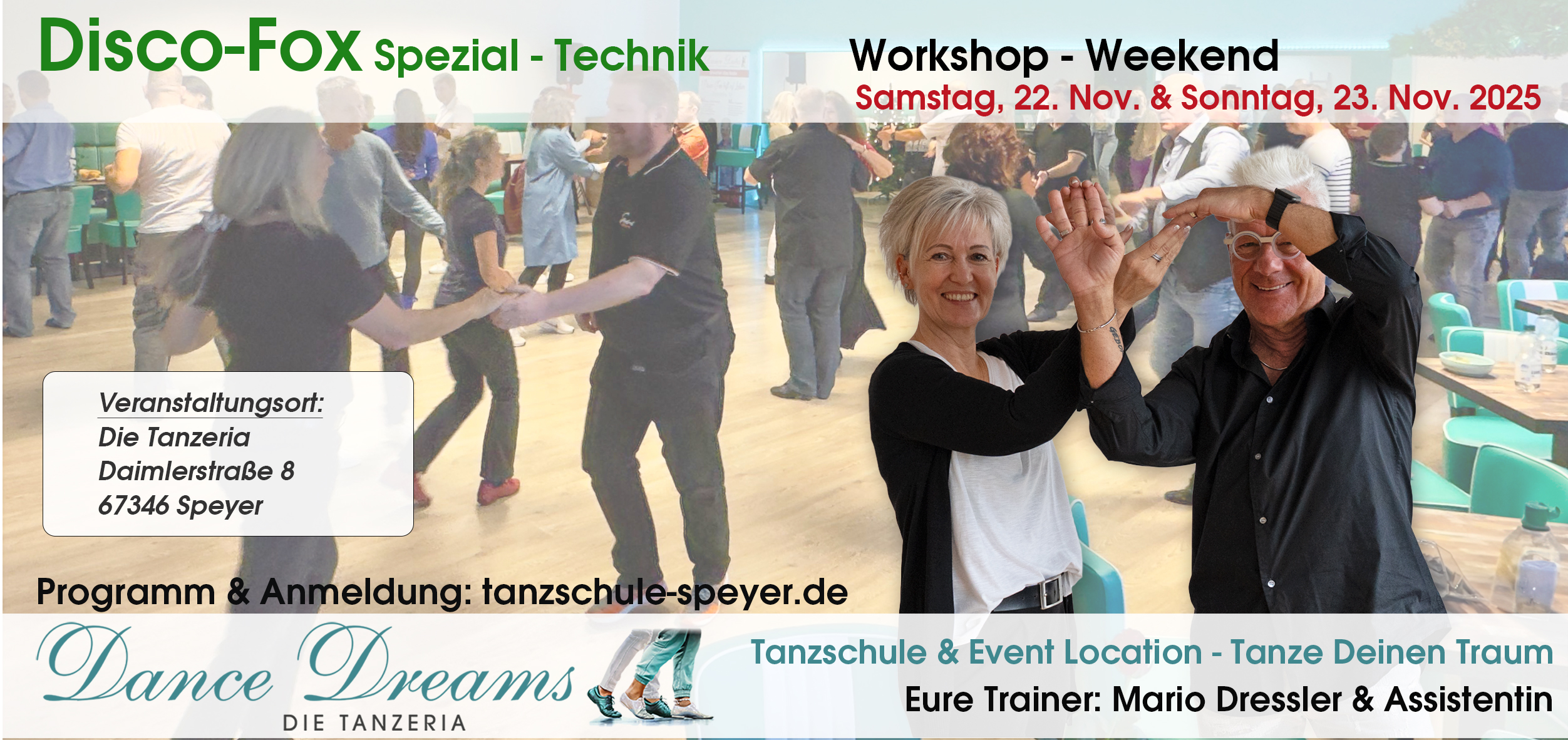 Disco-Fox Spezial-Technik Workshop-Weekend in Speyer