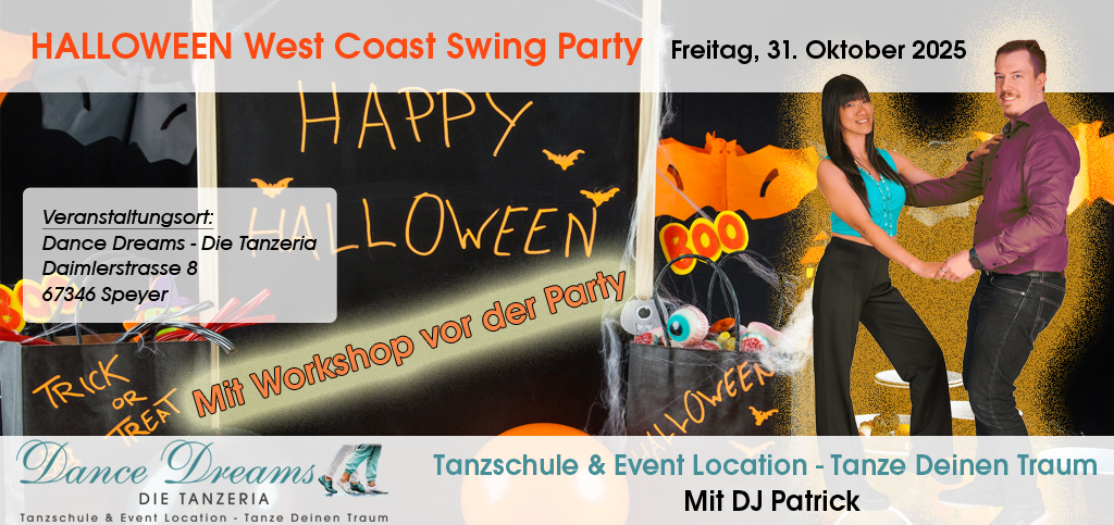 Halloween - West Coast Swing Workshop & Party