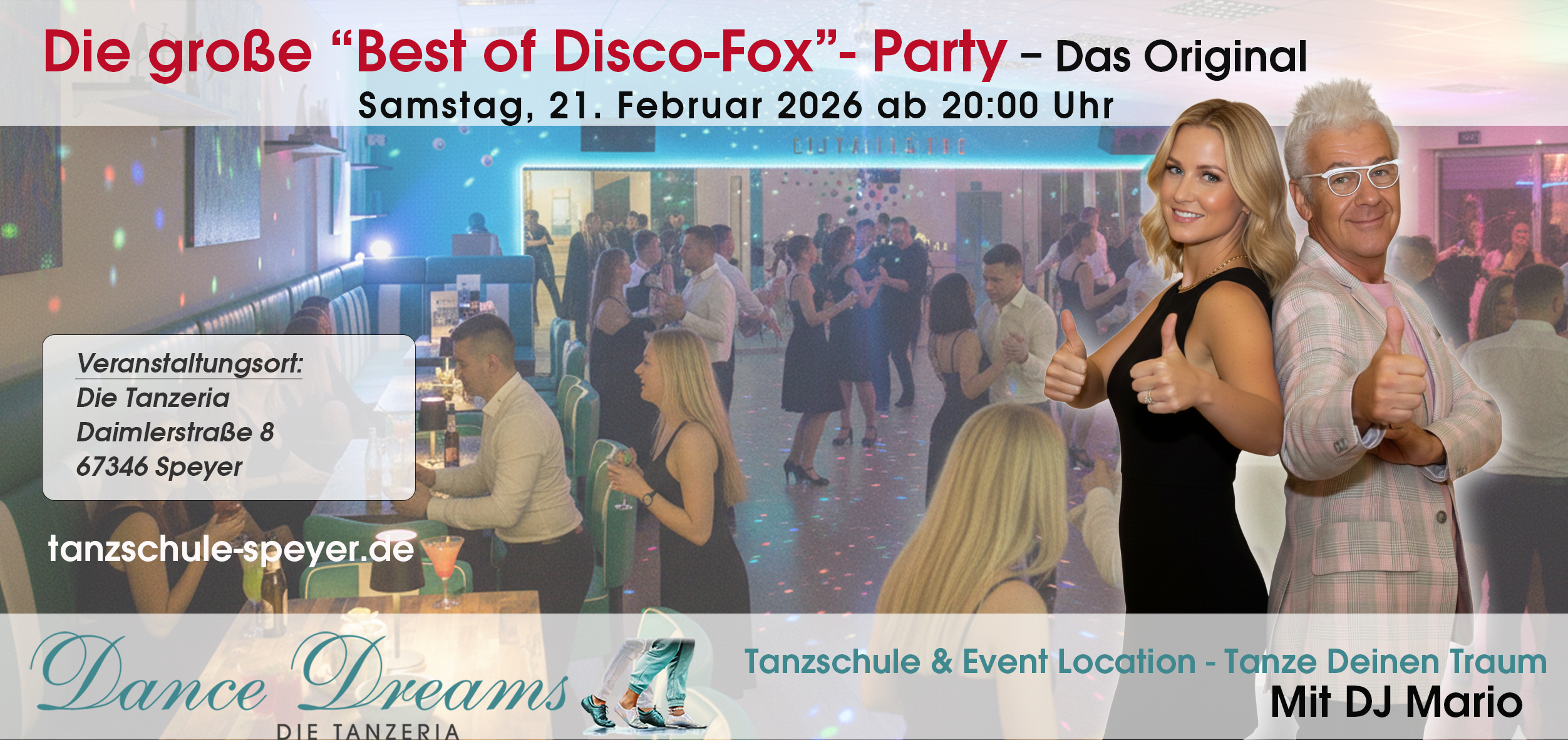 Die Best of Disco-Fox Party – Das Original mit DJ Mario 